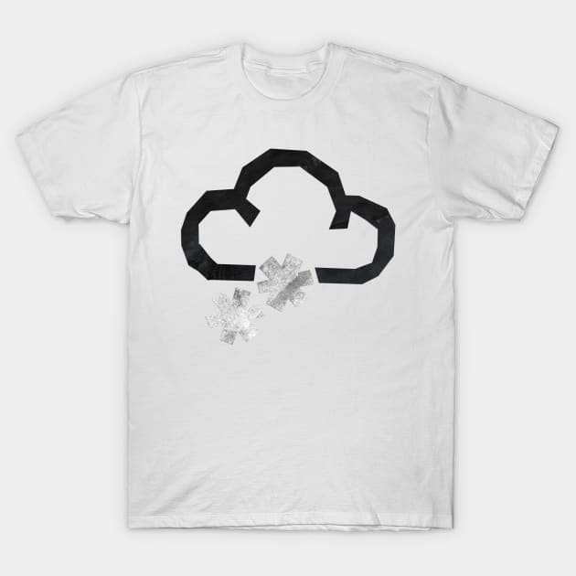 Snow cloud T-Shirt by Babban Gaelg